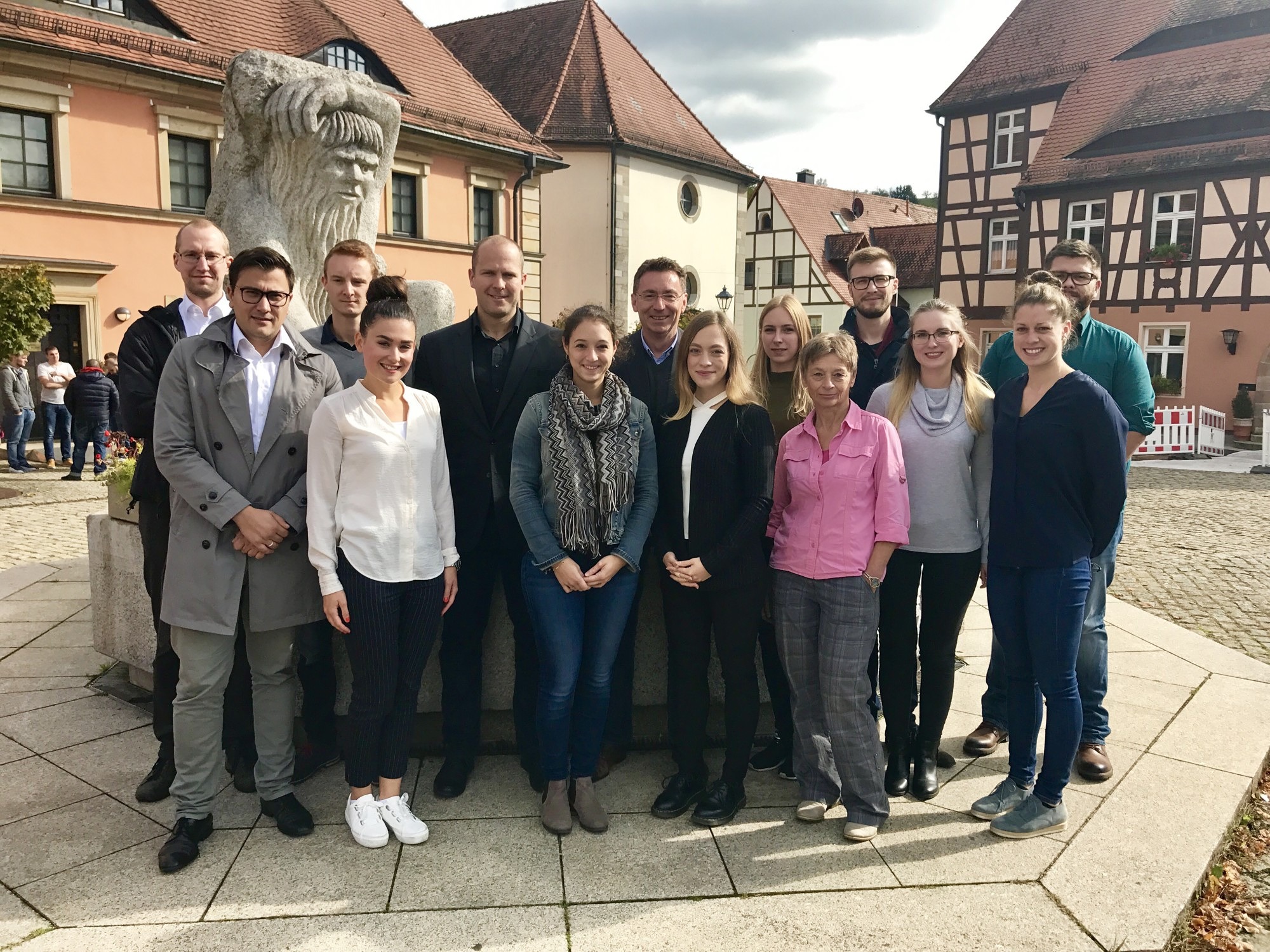 Das Lehrstuhlteam auf der Klausurtagung im Oktober 2017