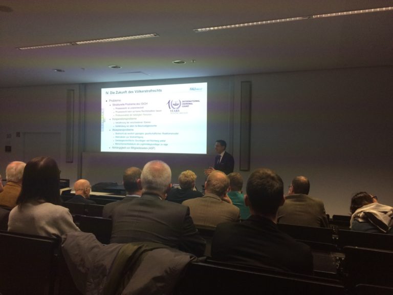 Nürnberg und aktuelle Perspektiven des Völkerstrafrechts