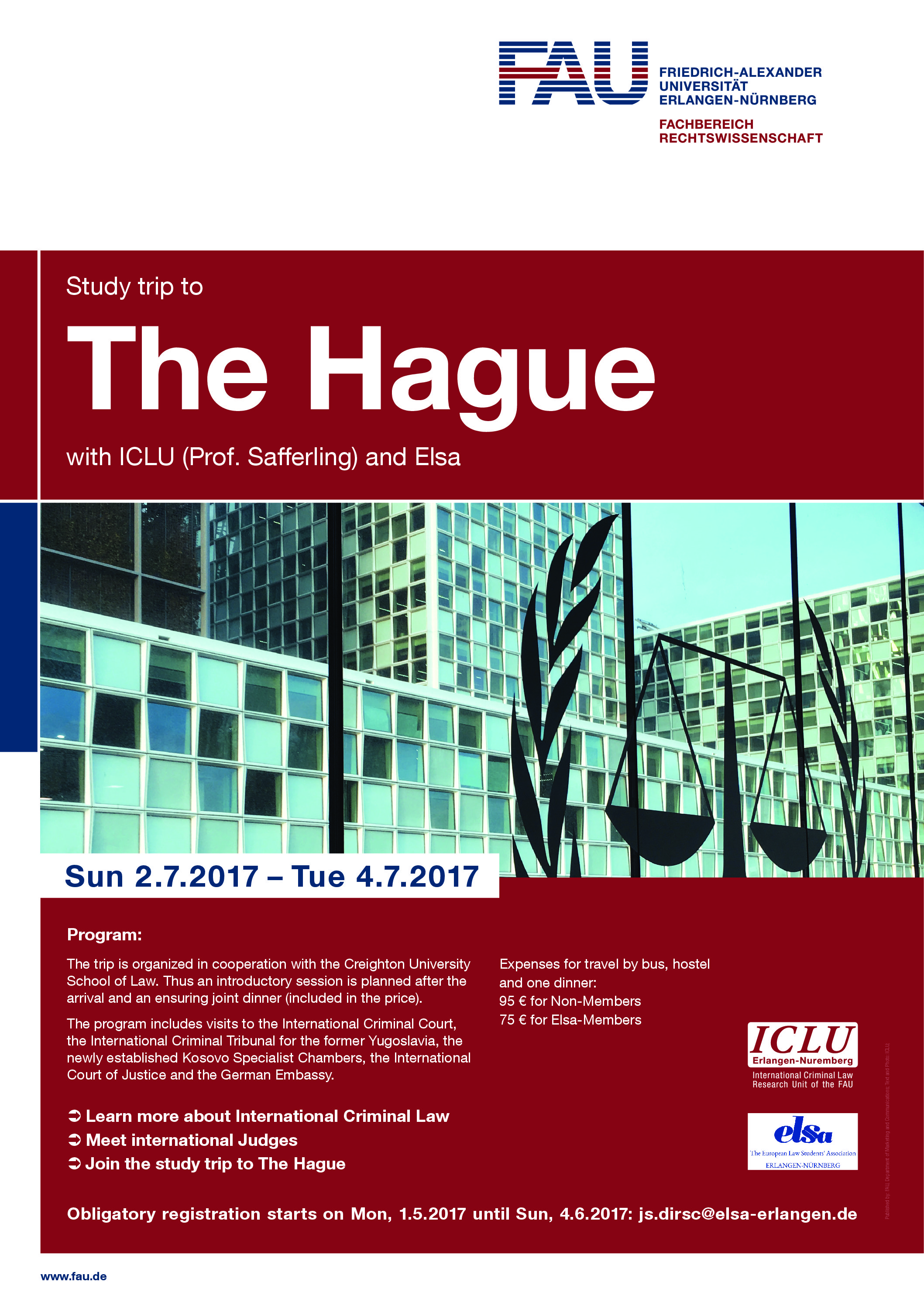 Zum Artikel "Study Trip to The Hague"