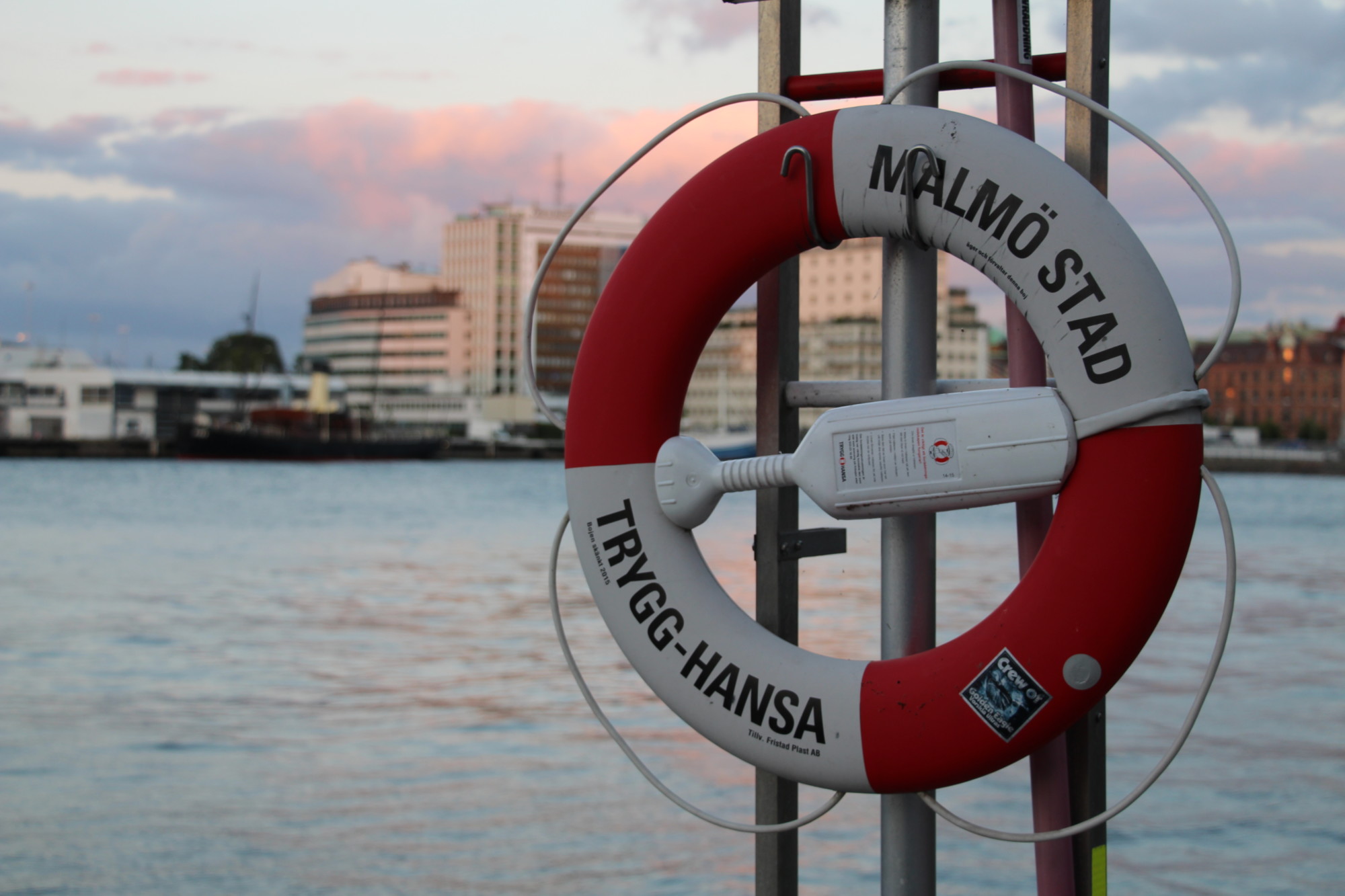 Der Hafen von Malmö (Bild: Johanna Grzywotz)