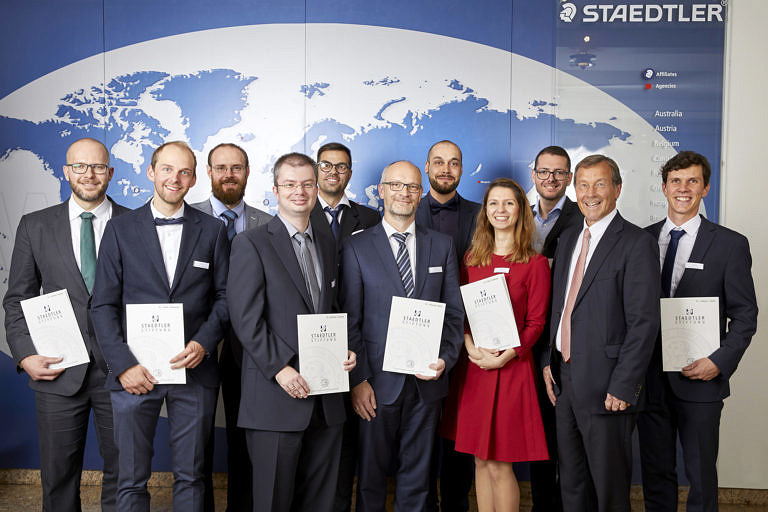 Verleihung des Promotionspreises der STAEDTLER Stiftung an Dr. Christian Rückert