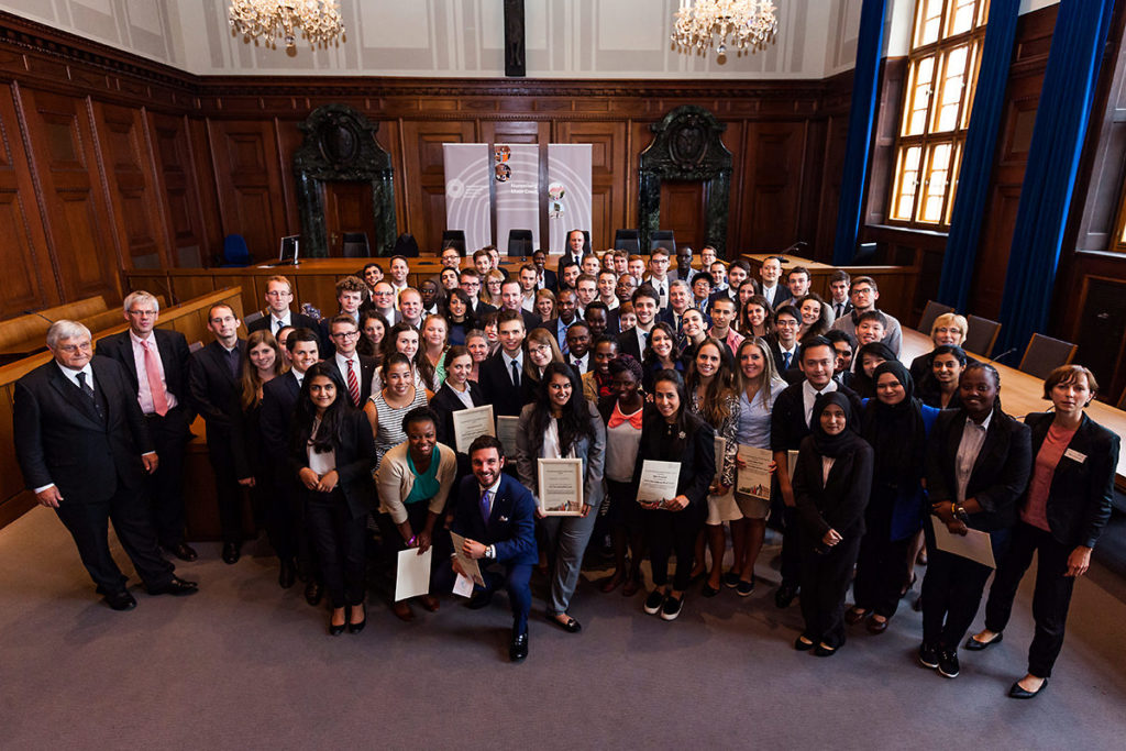 Group-Photo of all the participants of Nuremberg Moot Court 2015