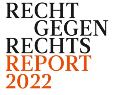 Zum Artikel "Hinweis: Nachholtermin der Veranstaltung „Recht gegen rechts – Report 2022“"