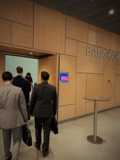 Strafrecht - Diskussion im Saal Bangkok