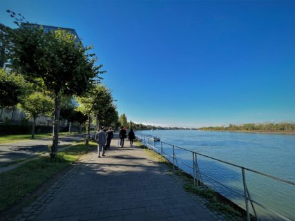 Studierenden-Delegatione am Rhein