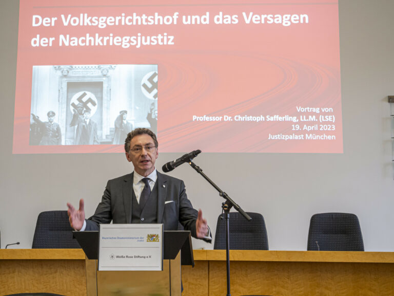 Hinweis: Eröffnung der Weiße-Rose-Ausstellung im Justizpalast München