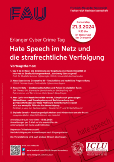 Zum Artikel "Hinweis: Anmeldestart für den Erlanger Cybercrime Tag 2024"