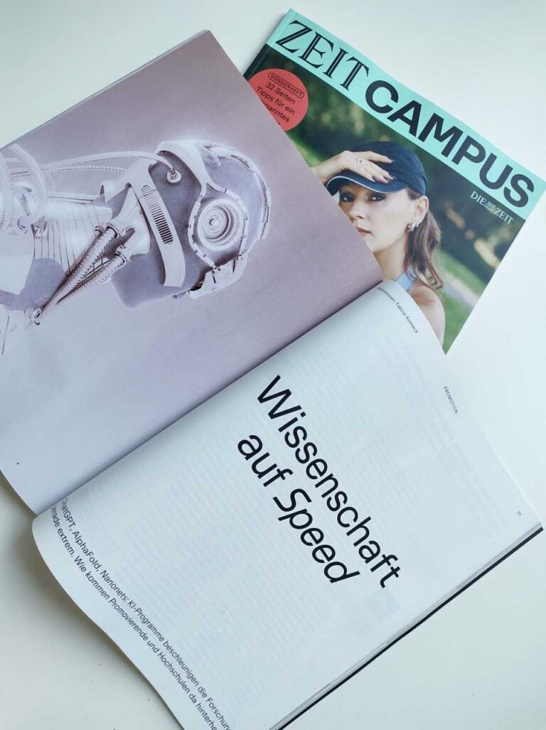 Hinweis: ICLU-Mitarbeiterin Julia Klaus im Interview über den Einsatz von KI-Anwendungen in ihrer Promotion