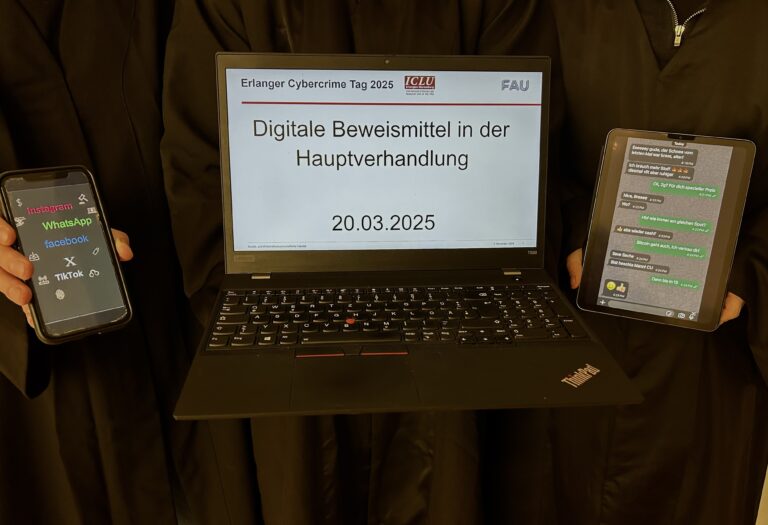 Save-the-Date: ECCT 2025 „Digitale Beweismittel in der Hauptverhandlung“