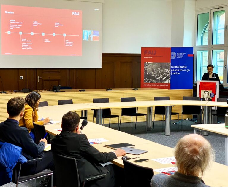 Rückblick: Konferenz über Radhabinod Pal und TWAIL