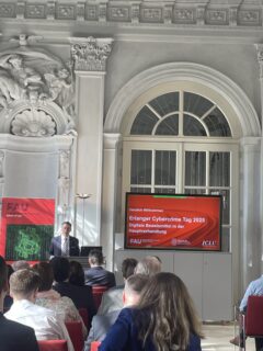 Eröffnungsrede Professor Dr. Safferling