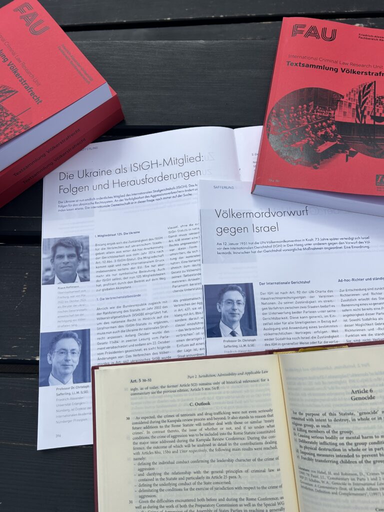 Veröffentlichungshinweise: Völkerrecht