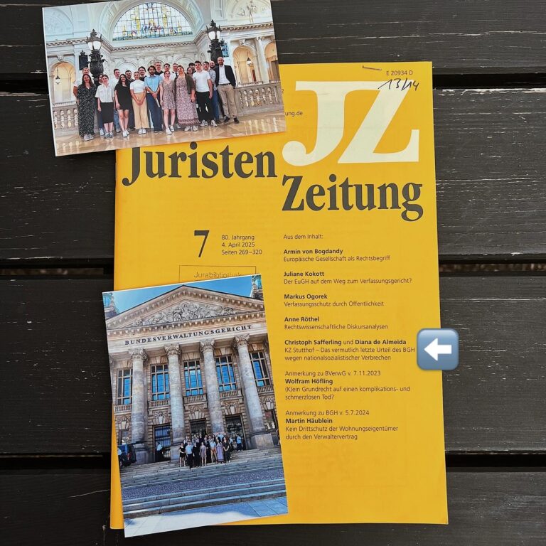 Veröffentlichungshinweis: KZ Stutthof – Das vermutlich letzte Urteil des BGH wegen nationalsozialistischer Verbrechen